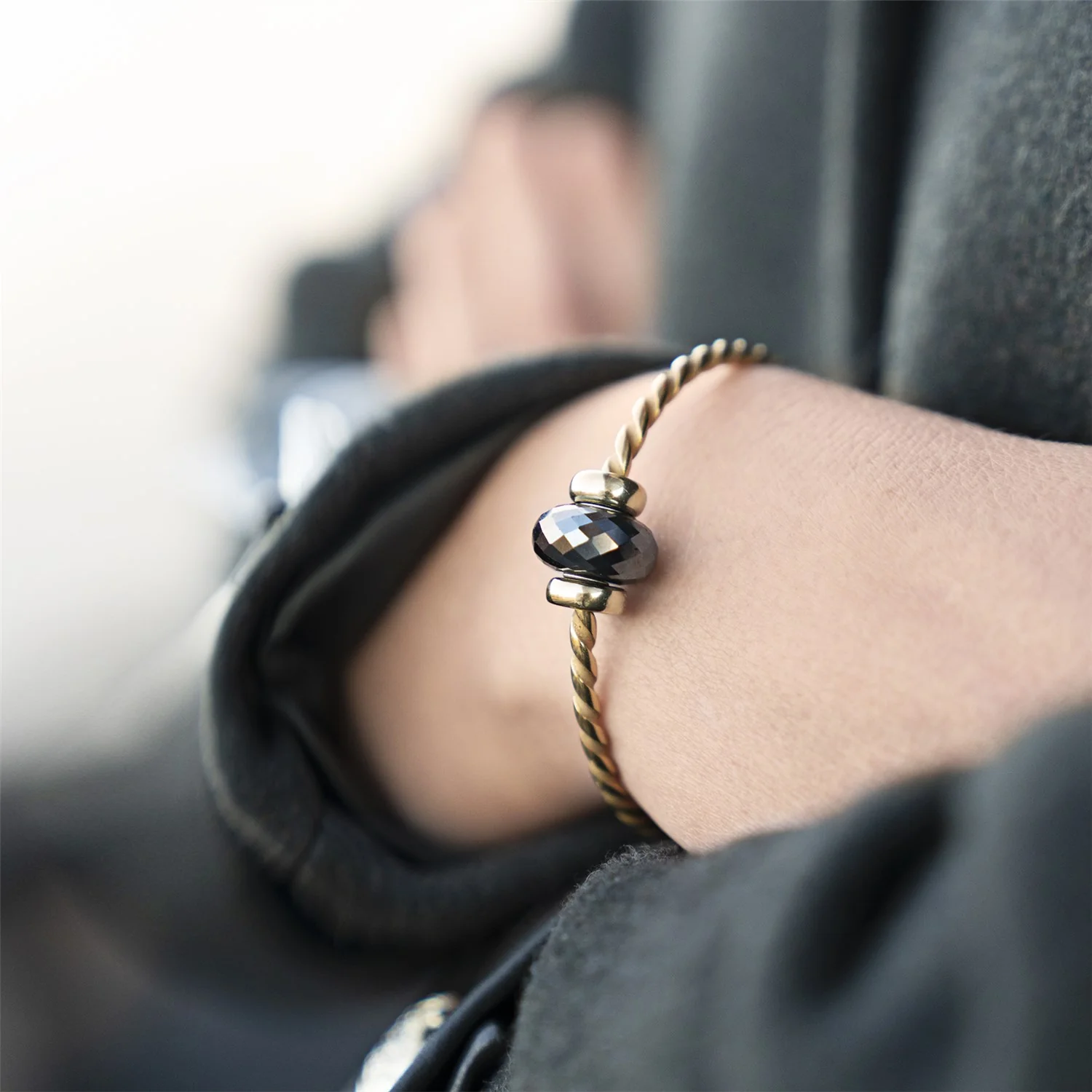 Bangle a Spirale Placcato Oro - Image 14