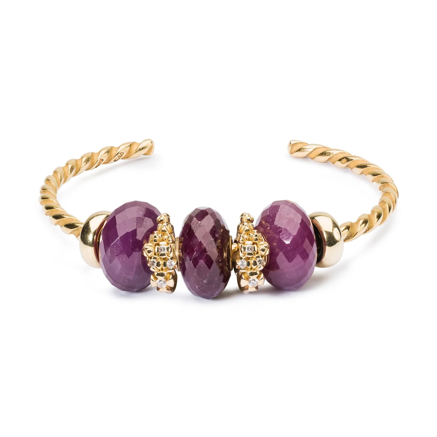 Bangle a Spirale Placcato Oro - Image 9