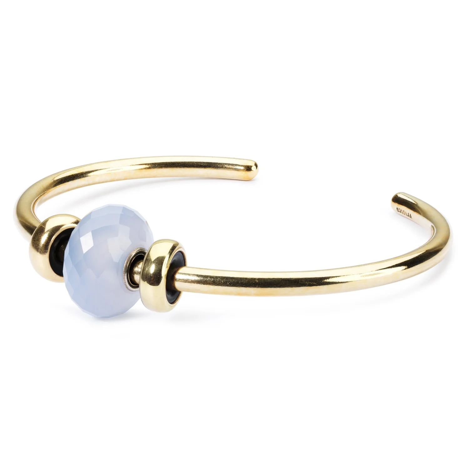 Bangle Placcato Oro con 2 Stop - Image 3