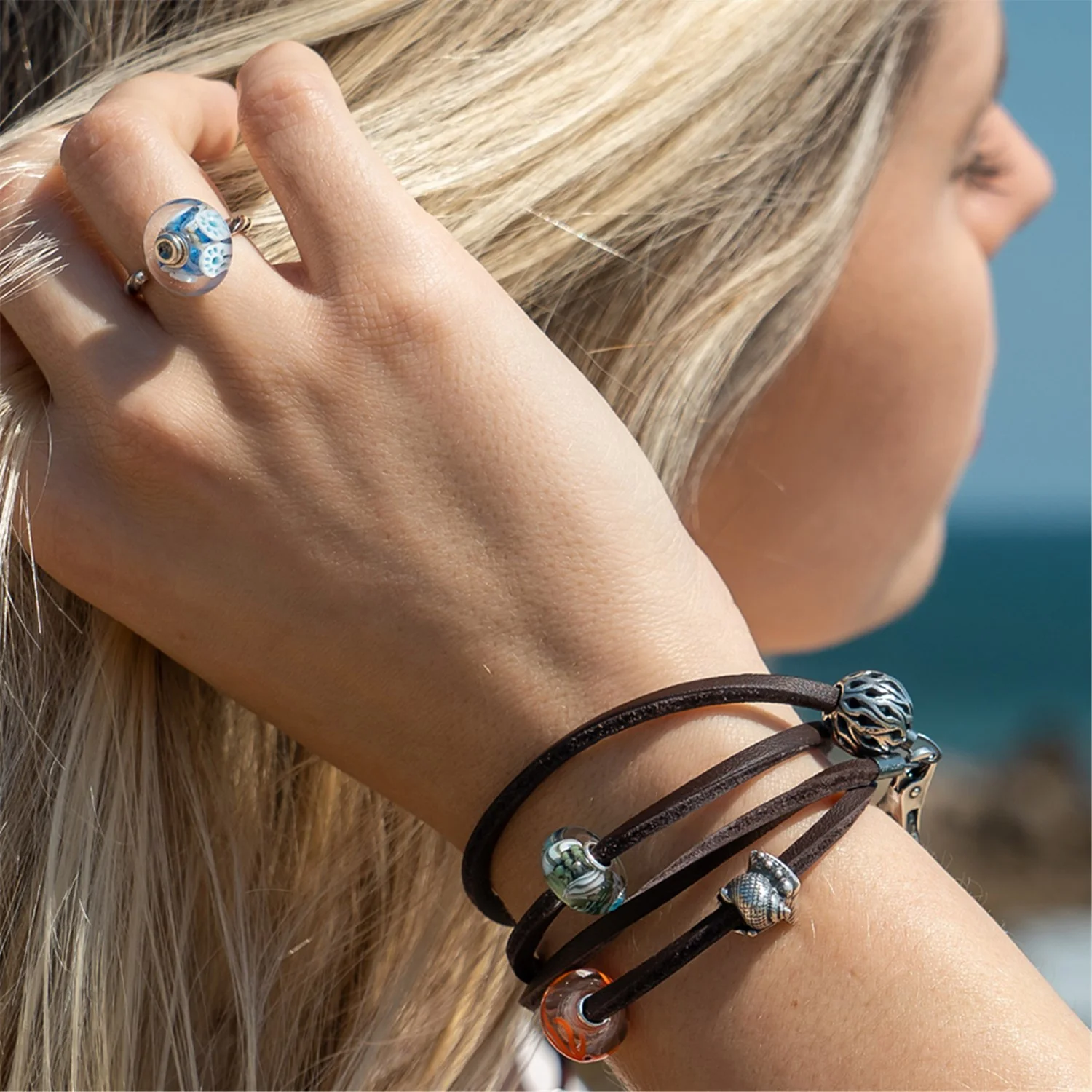 Bracciale Cuoio Marrone - Image 5