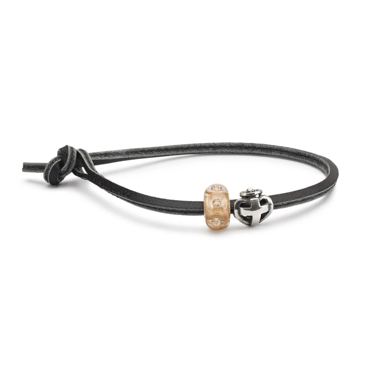 Bracciale di Pelle, Nero - Image 6