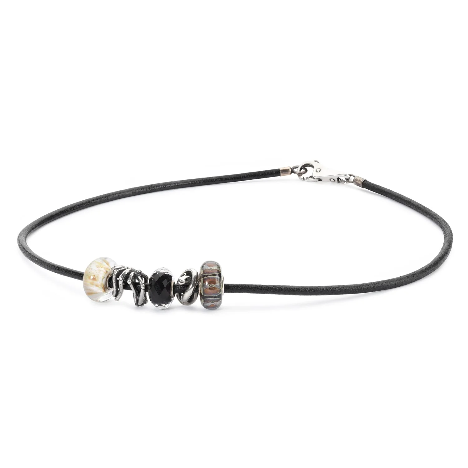 Collana Cuoio Nero - Image 3