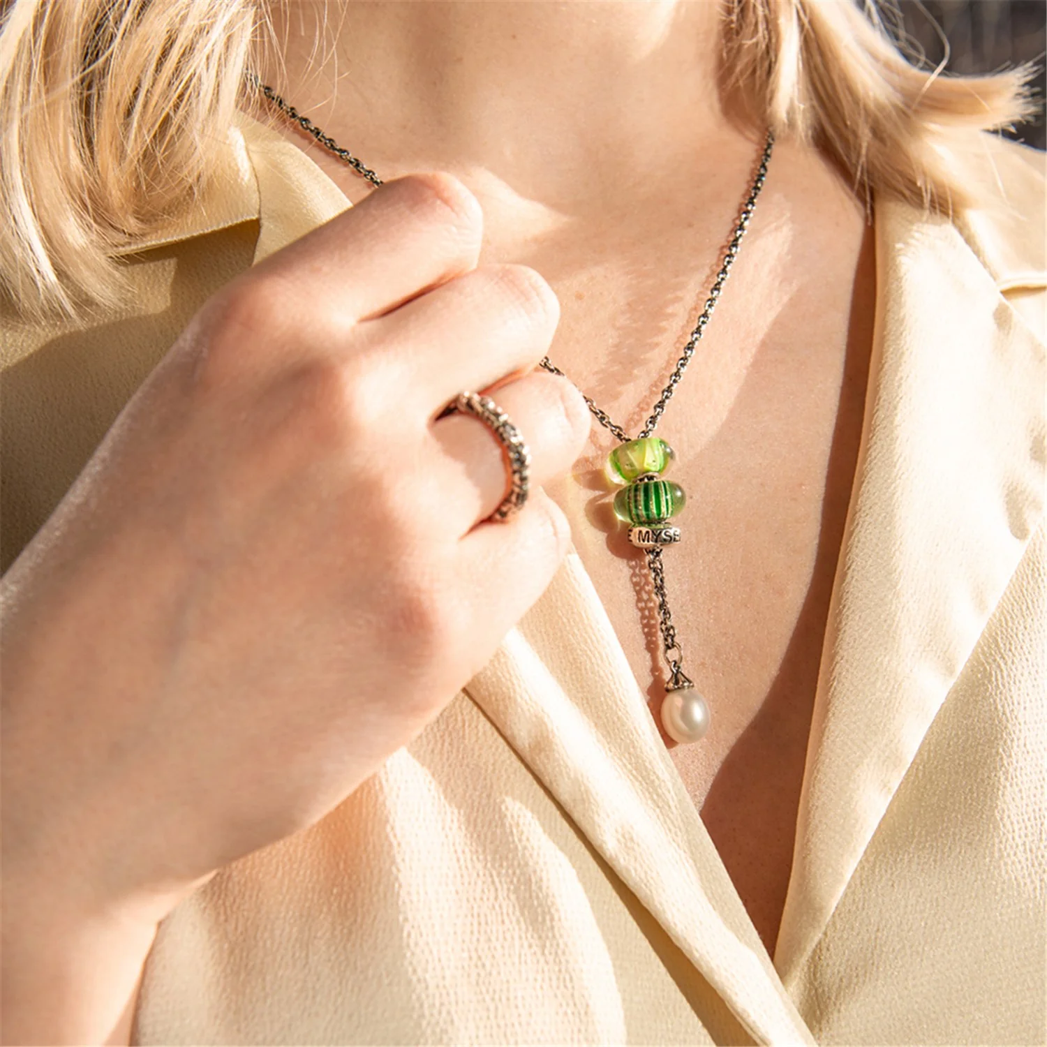 Collana d'Argento con Perla - Image 10
