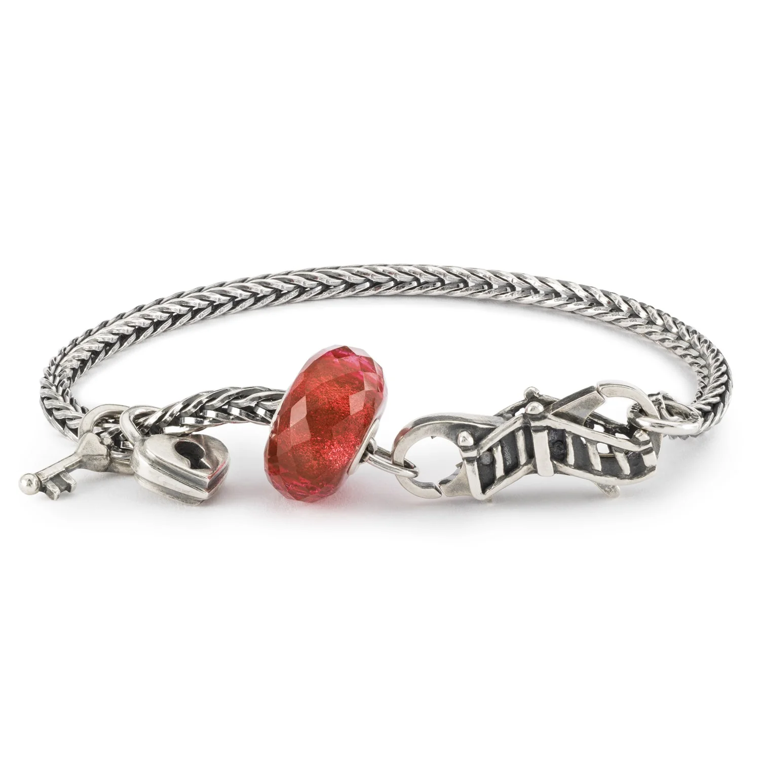 Argento Chiave Bracciale Start Legame Indissolubile - Image 2
