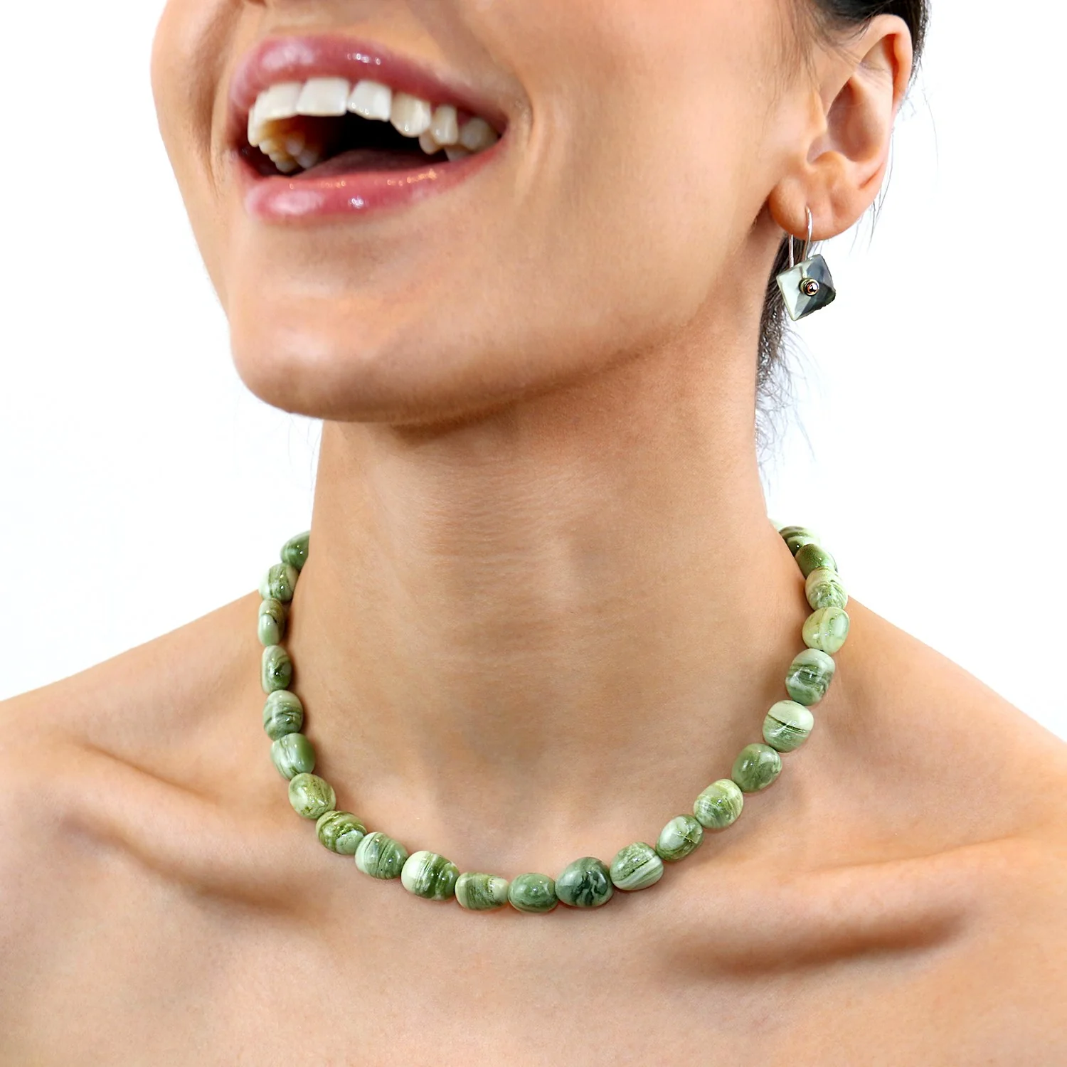 Orecchini Prenite Verde - Image 7